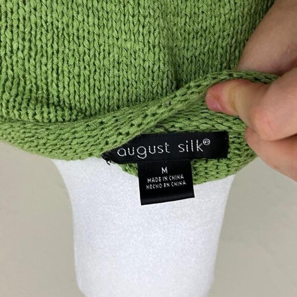 y2k green girly fairy granola tie front cardigan - Picture 7 of 8